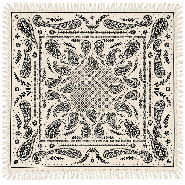 Signature Bandana | Fine Cashmere Square Scarf