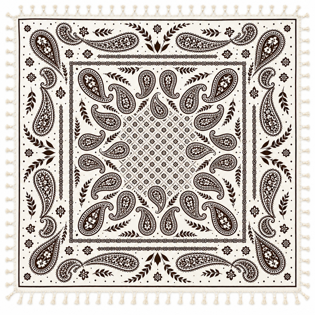 Signature Bandana | Fine Cashmere Square Scarf