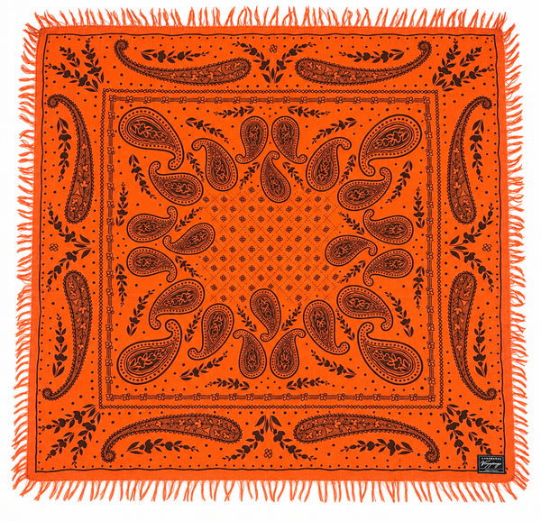 Signature Bandana | Merino Wool Square Scarf