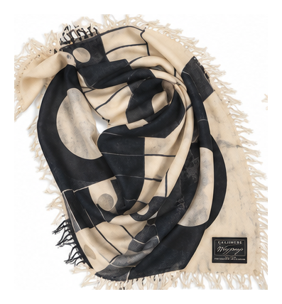Parcheesi Geometric Oversized Scarf