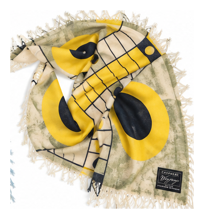 Parcheesi Geometric Oversized Scarf