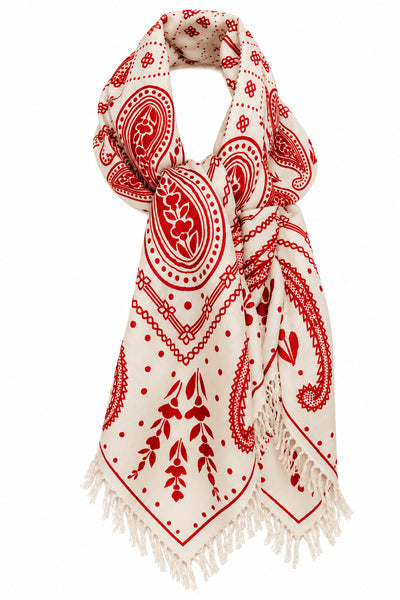Signature Bandana | Merino Wool Square Scarf