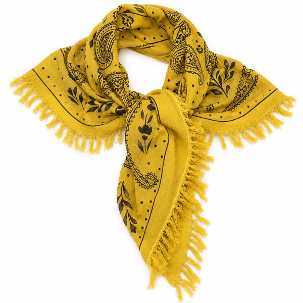 Signature Bandana | Merino Wool Square Scarf