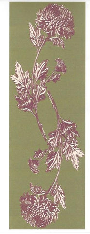 Chrysanthemum — Plums & Ivory on Anjou