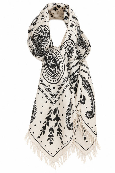 Signature Bandana | Merino Wool Square Scarf