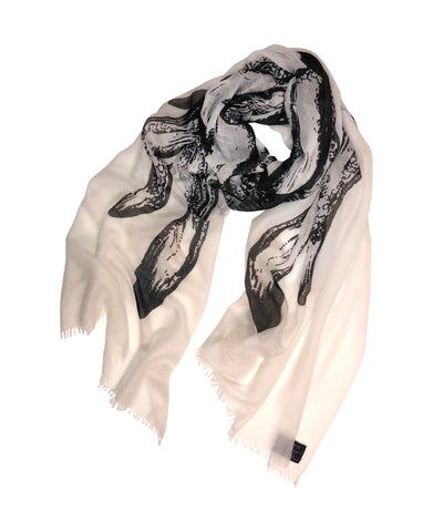 Angel Wings on Tissue Cashmere
