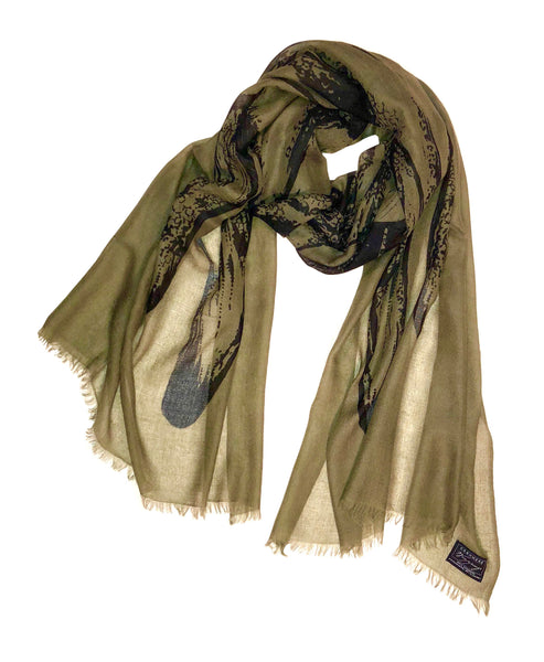 Angel Wings on Tissue Cashmere