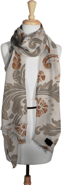 Acanthus on Fine Merino