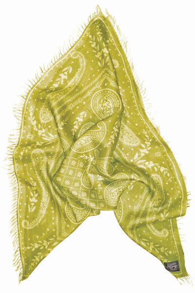 Bandana Oblong on Fine Merino