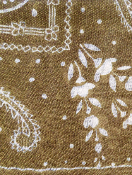 Bandana Oblong on Fine Merino