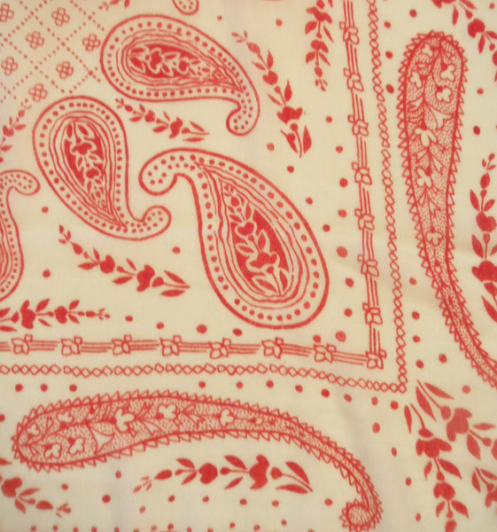Bandana Square Print on Fine Gauge Cashmere