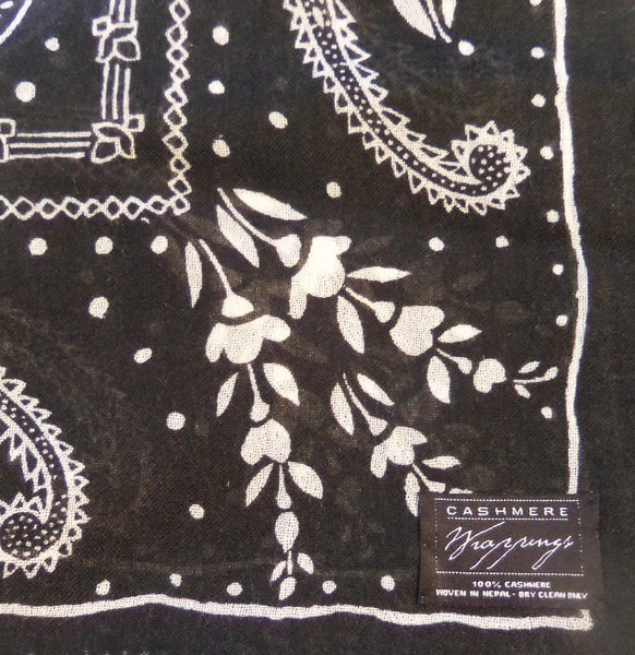 Bandana Square Print on Fine Merino Wool