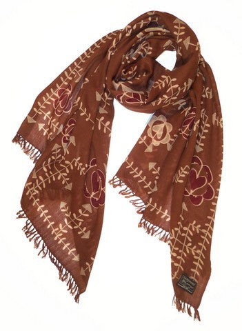 Boho & Arrows on Fine Silk