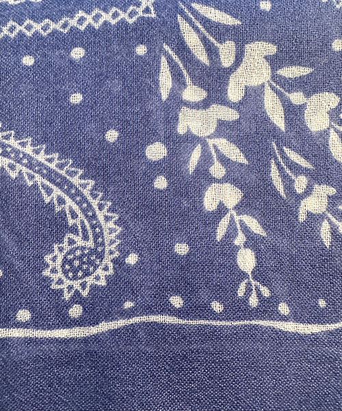 Bandana Oblong on Fine Merino