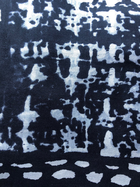 Tweed Print on Fine Silk