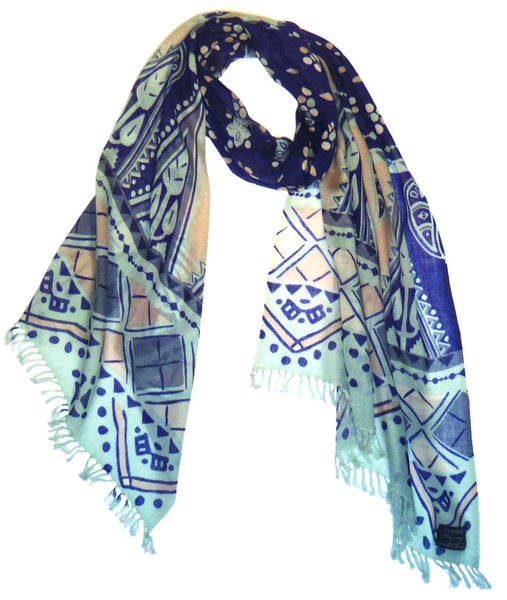 Modern Tribe on Fine Merino Wool