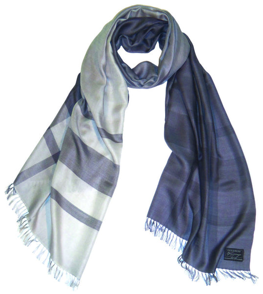 Yarn Dye Plaid with Ombre Dip