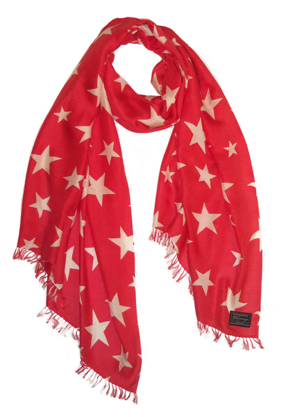 Stars on Fine Merino Wool