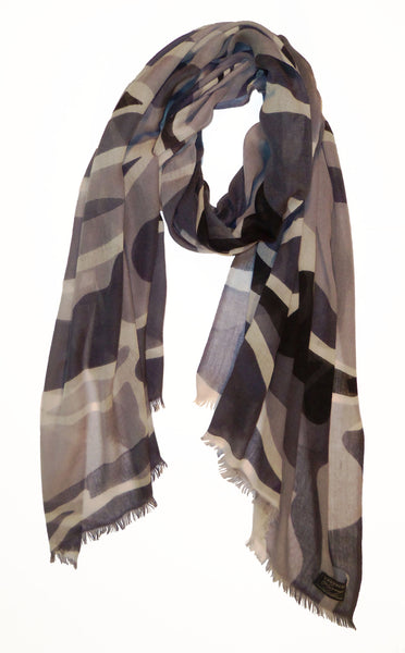 Tidepools on Fine Silk