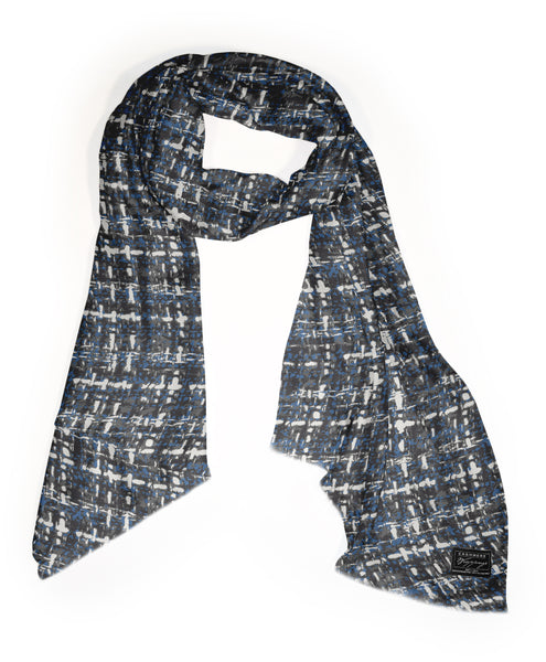 Tweed Print on Fine Merino Wool