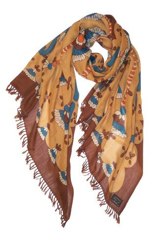 Tassels on Fine Merino Wool